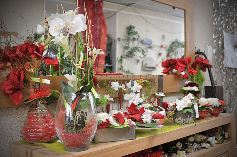 Bouquet de décoration Pichon fleuriste